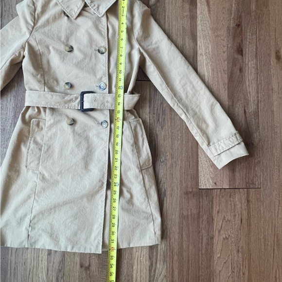 J. Crew Beige Double-Breasted Trench Coat - Picture 8 of 11